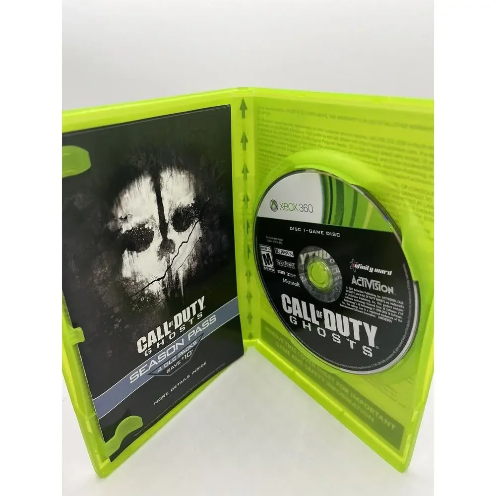 Call of Duty: Ghosts (Microsoft Xbox 360, 2013) Complete - Tested